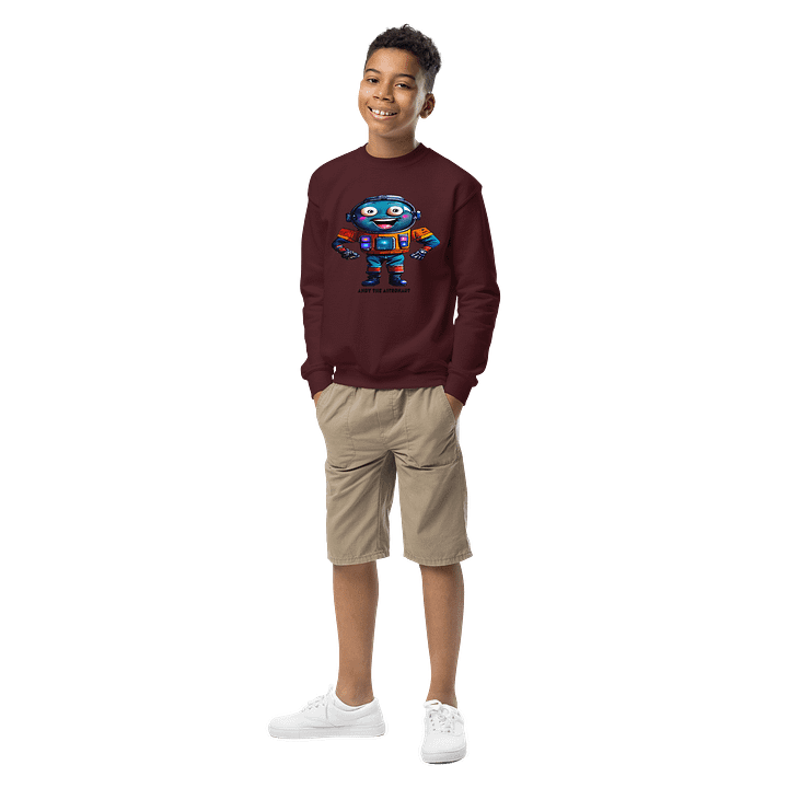 Andy The Astronaut Kid's Crew Neck Sweatshirt product image (1)