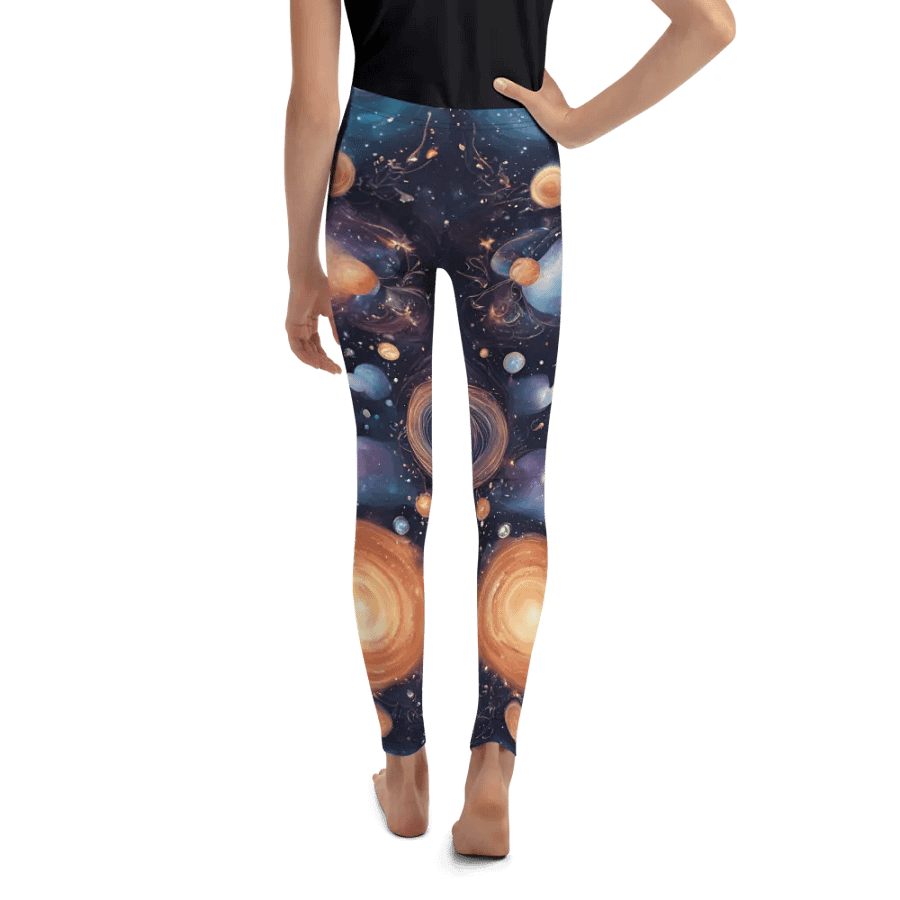 Cosmic Dreams Youth Leggings product image (7)
