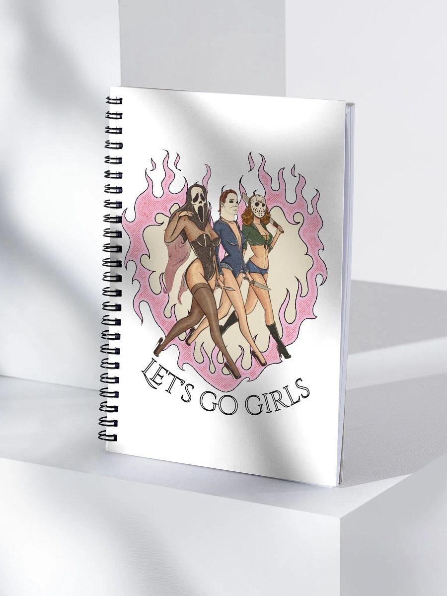 Horror Pin-Up Spiral Notebook product image (4)