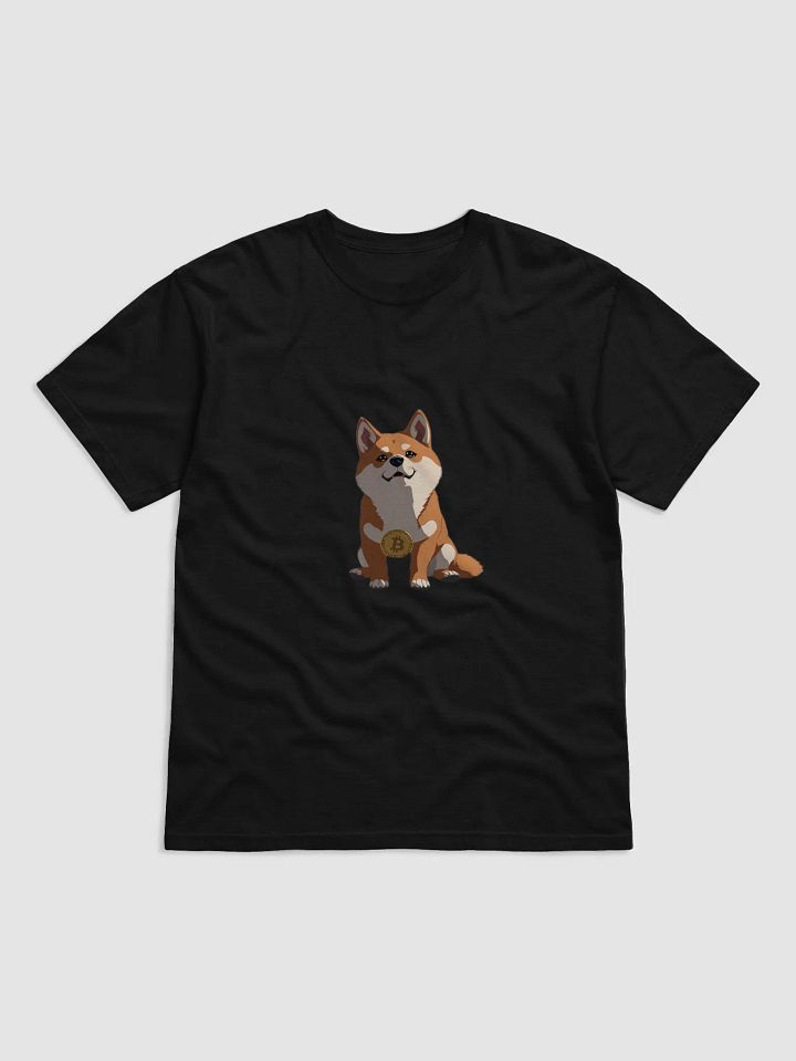 🐕 Bitcoin Shiba Unisex T-Shirt – Crypto Meme Dog Tee product image (1)