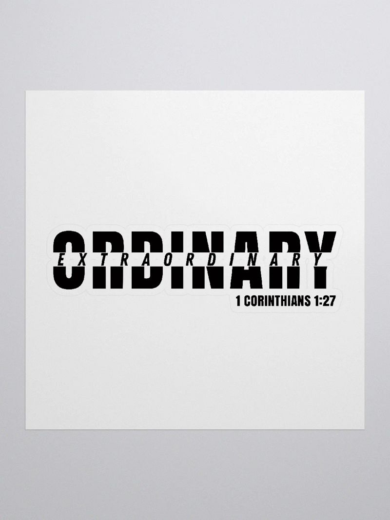 Ordinary Sticker