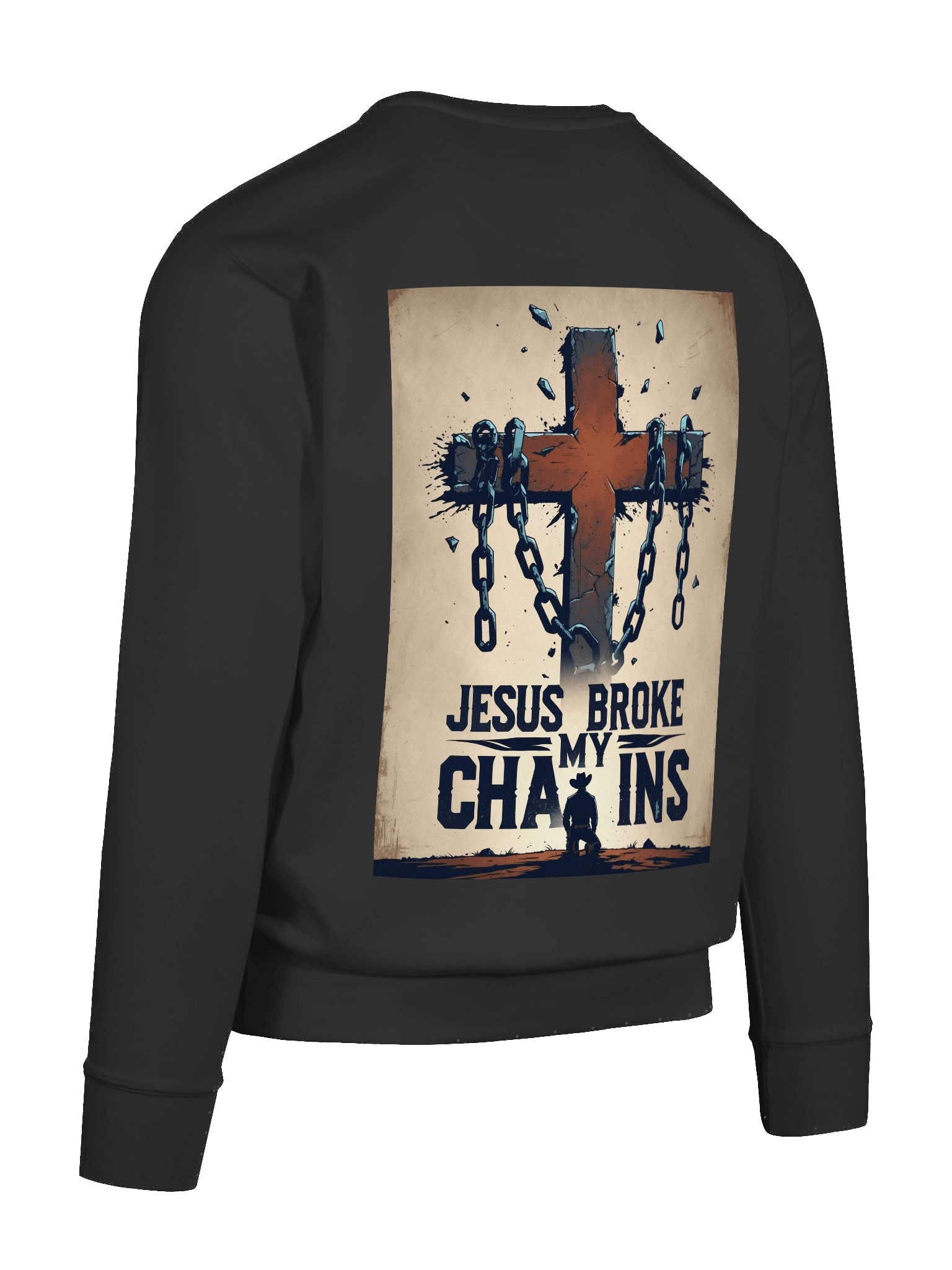 Jesus Broke My Chains Sweatshirt product image (12)