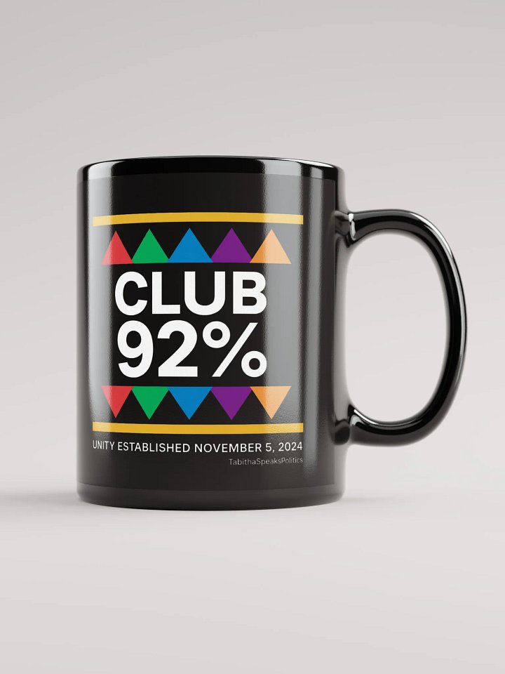 Club 92% Bold Graphic Coffee Mug product image (1)