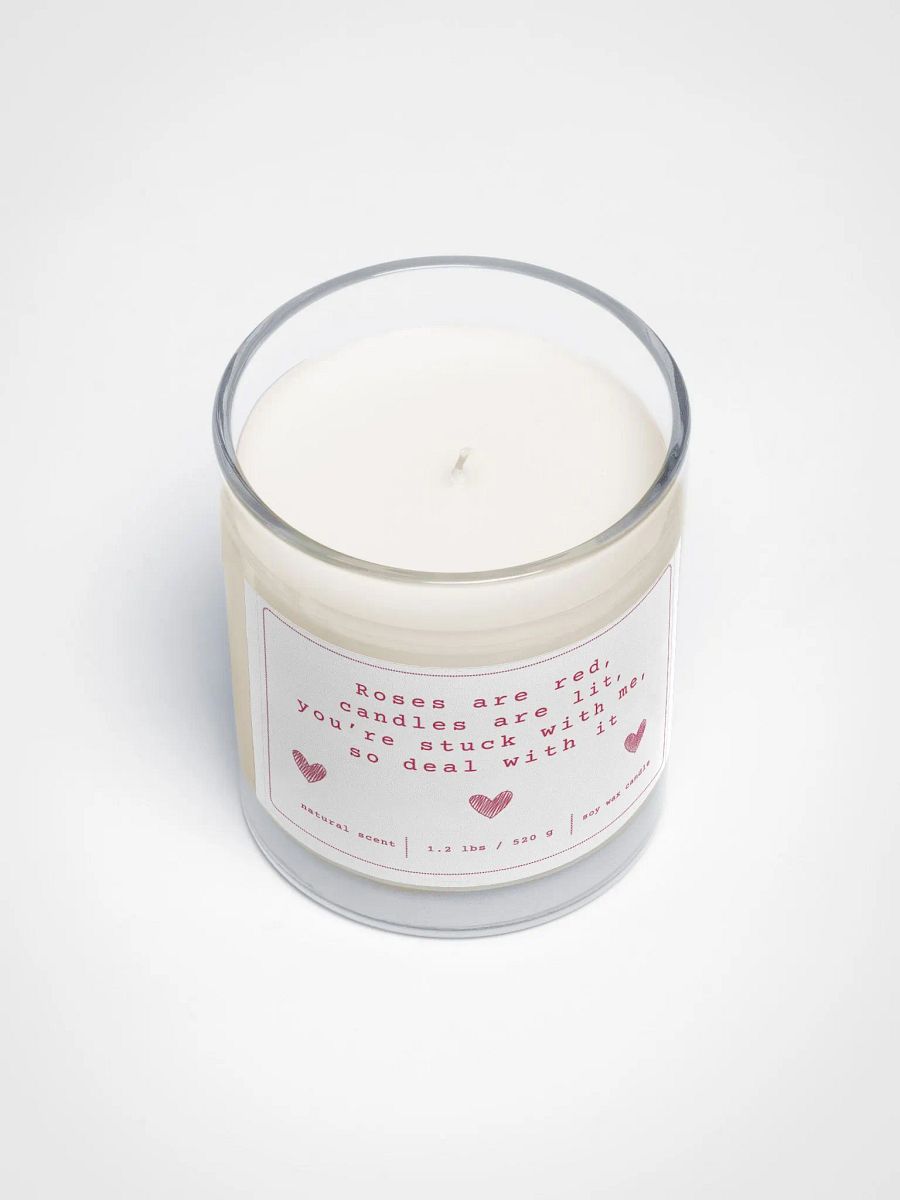 Roses Are Red Candle product image (3)