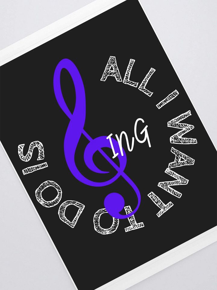 All I want is a stick (black) product image (2)