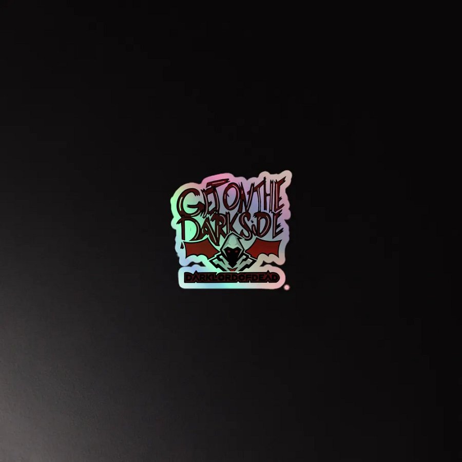 Darks get on the dark side Holo-Sticker product image (2)