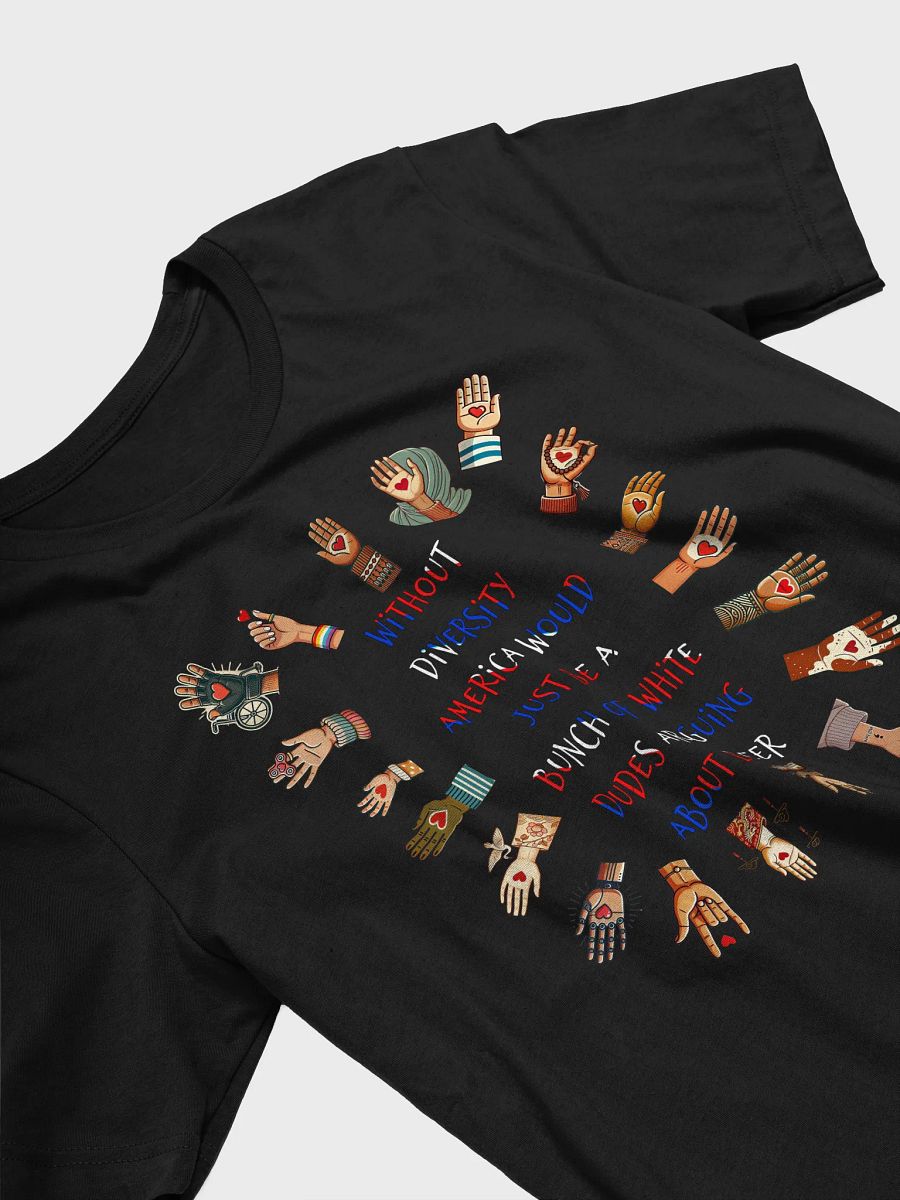 Without Diversity America Would Just Be A Bunch Of White Dudes Arguing About Beer Tee product image (3)
