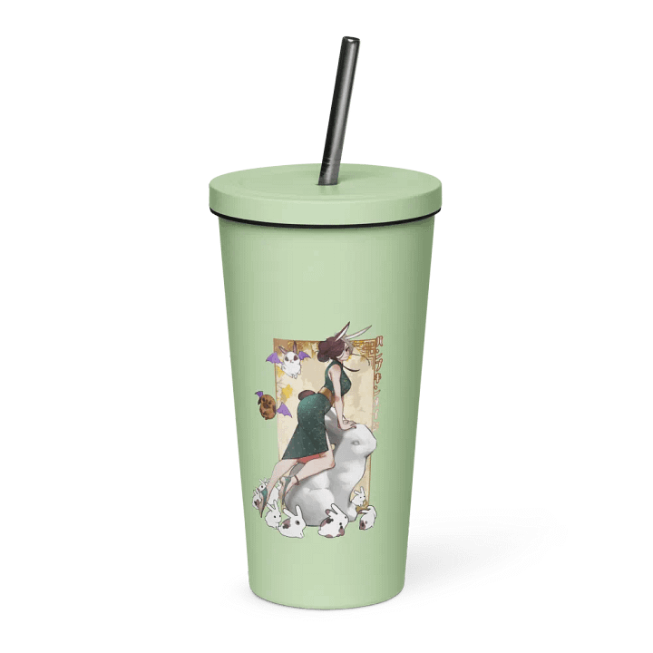 Pumpkin Mage: Year of the Rabbit - Insulated Tumbler w/ Straw product image (1)
