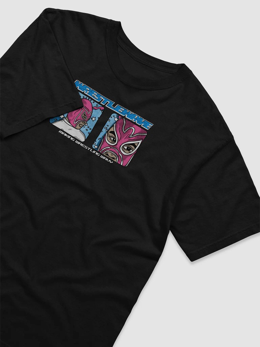 Wavy Luchador Tee (Black) product image (3)