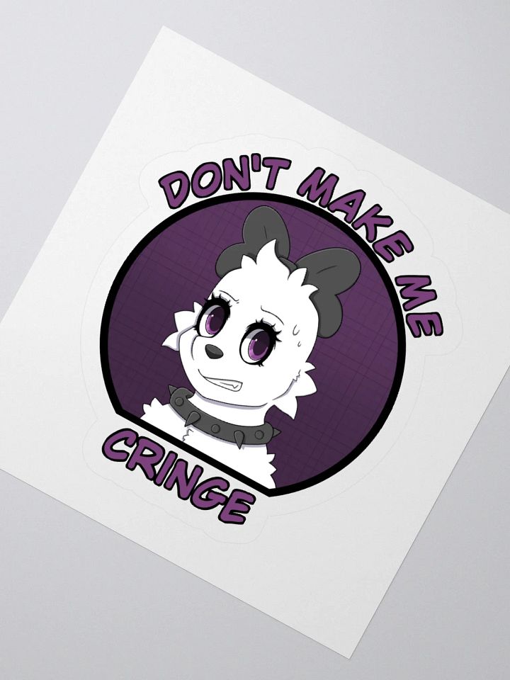 Don't Make Me Cringe Sticker product image (2)