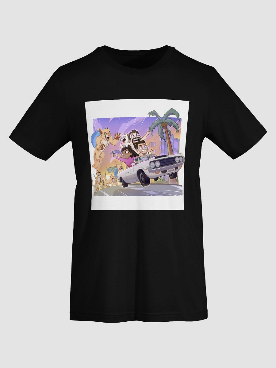 Cat-astrophic Fur-ocius Purrsuit T-Shirt product image (68)