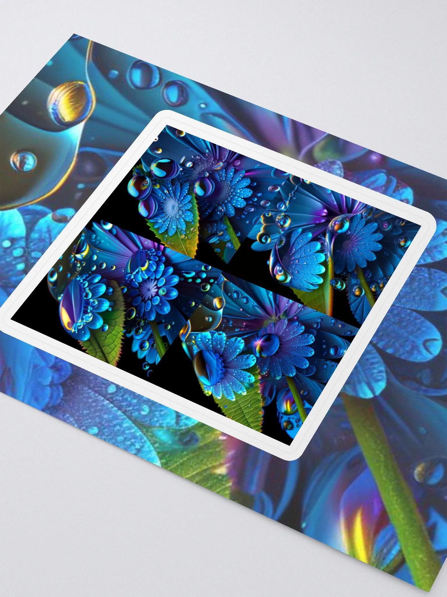 Kawaiikitten Exclusive Premium Dew Drop Sticker product image (2)