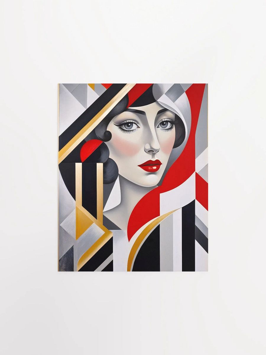 Scarlet Lady - Poster - Small and Standard Sizes - 8x10-11x14-12x16-16x20 Inches product image (1)