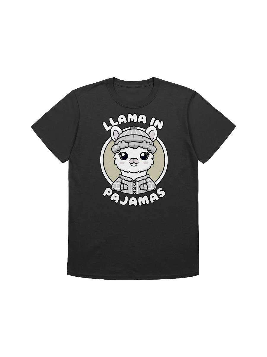 Llama Lover - Snuggle Up with Llama in Pajamas T-Shirt product image (3)