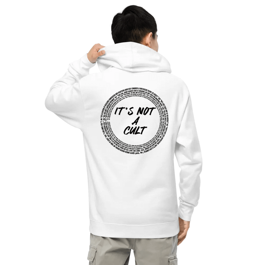 Not-Cult Embroidered Hoodie (LIGHT) product image (4)