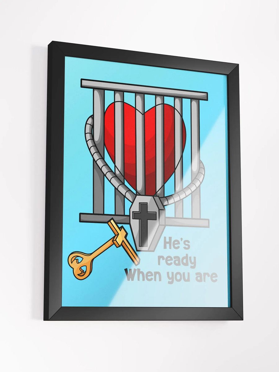 Framed Unlock Your Heart Poster product image (3)