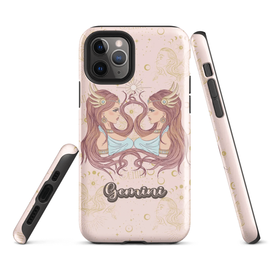 Celestial Gemini iPhone® Tough Case product image (2)