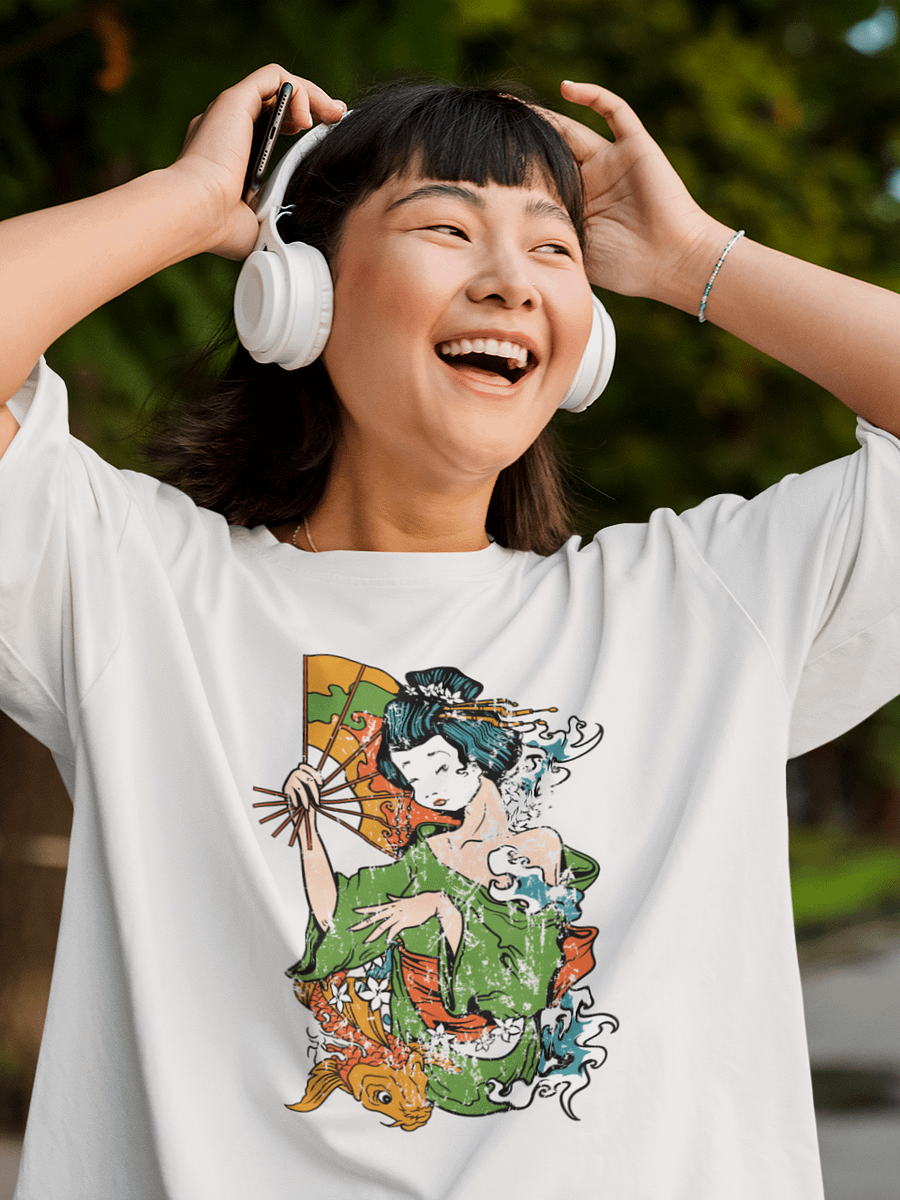 Geisha Grace Oversized Tee product image (22)