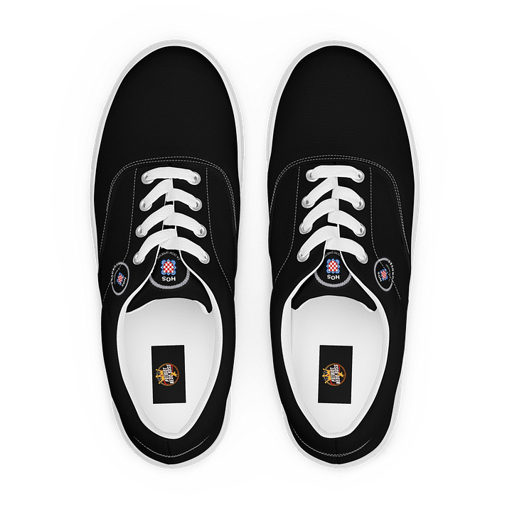 HOS Vukovar Emblem Men's Canvas Shoes product image (1)