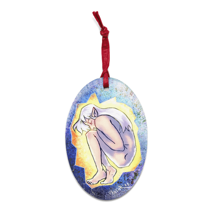 Elf Egg Wooden Ornament product image (1)