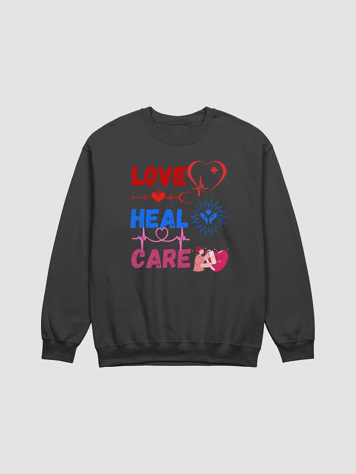 Healing Love and Care Crewneck Sweatshirt product image (2)