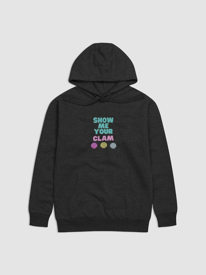 Show Me Your Clam Hoodie by Jenjo Art product image (2)