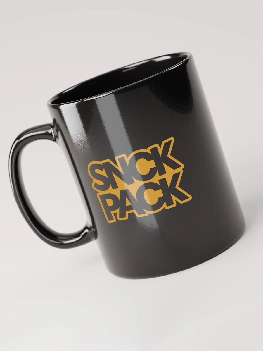 Gold Snck Pack on Black Mug product image (4)