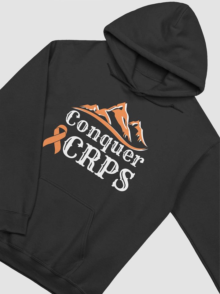 OFFICIAL Conquer CRPS Hoodie- White Print product image (2)