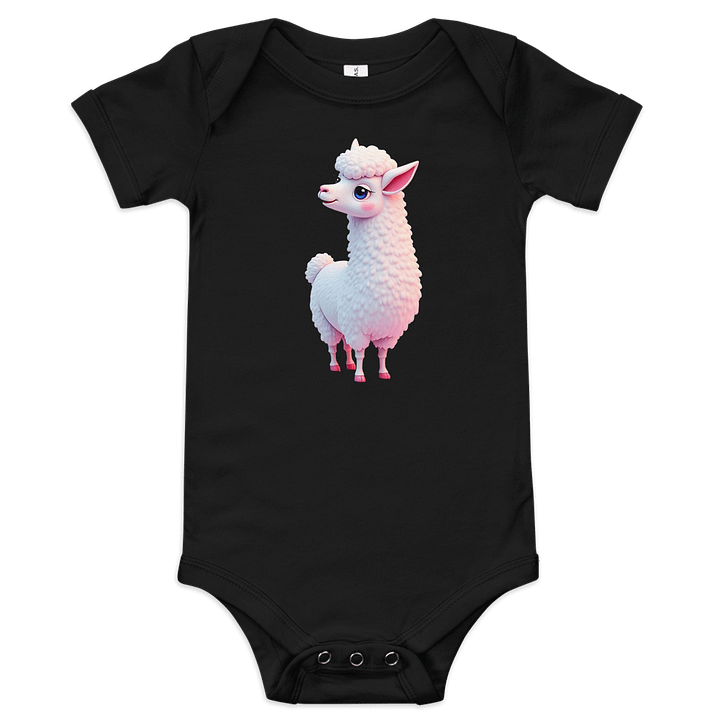 Lyla the Lovely Llama Baby Bodysuit product image (1)