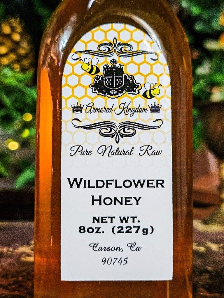 The Armored Kingdom Wildflower Honey Bottle product image (4)