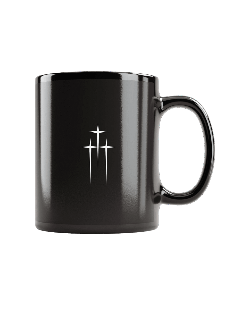 Triple Cross Mug Black product image (1)