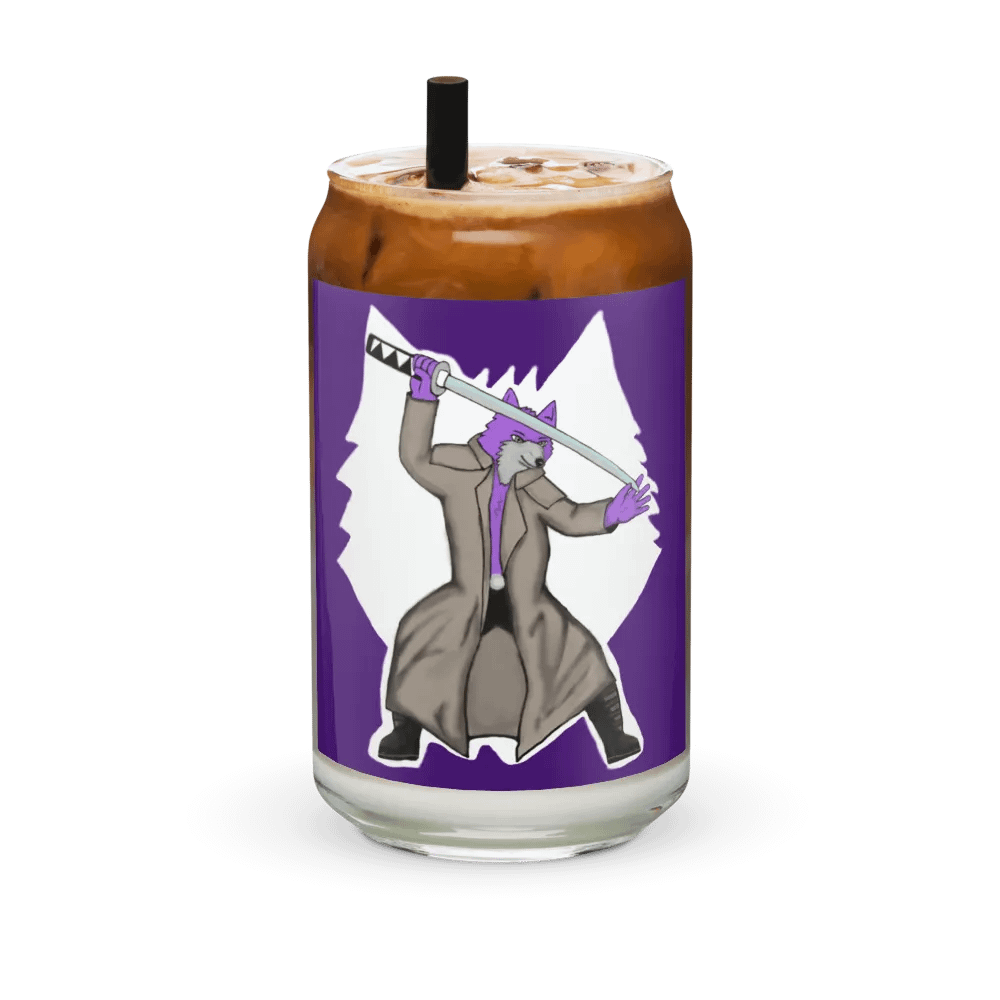 Wolf Warrior Glass Can product image (6)