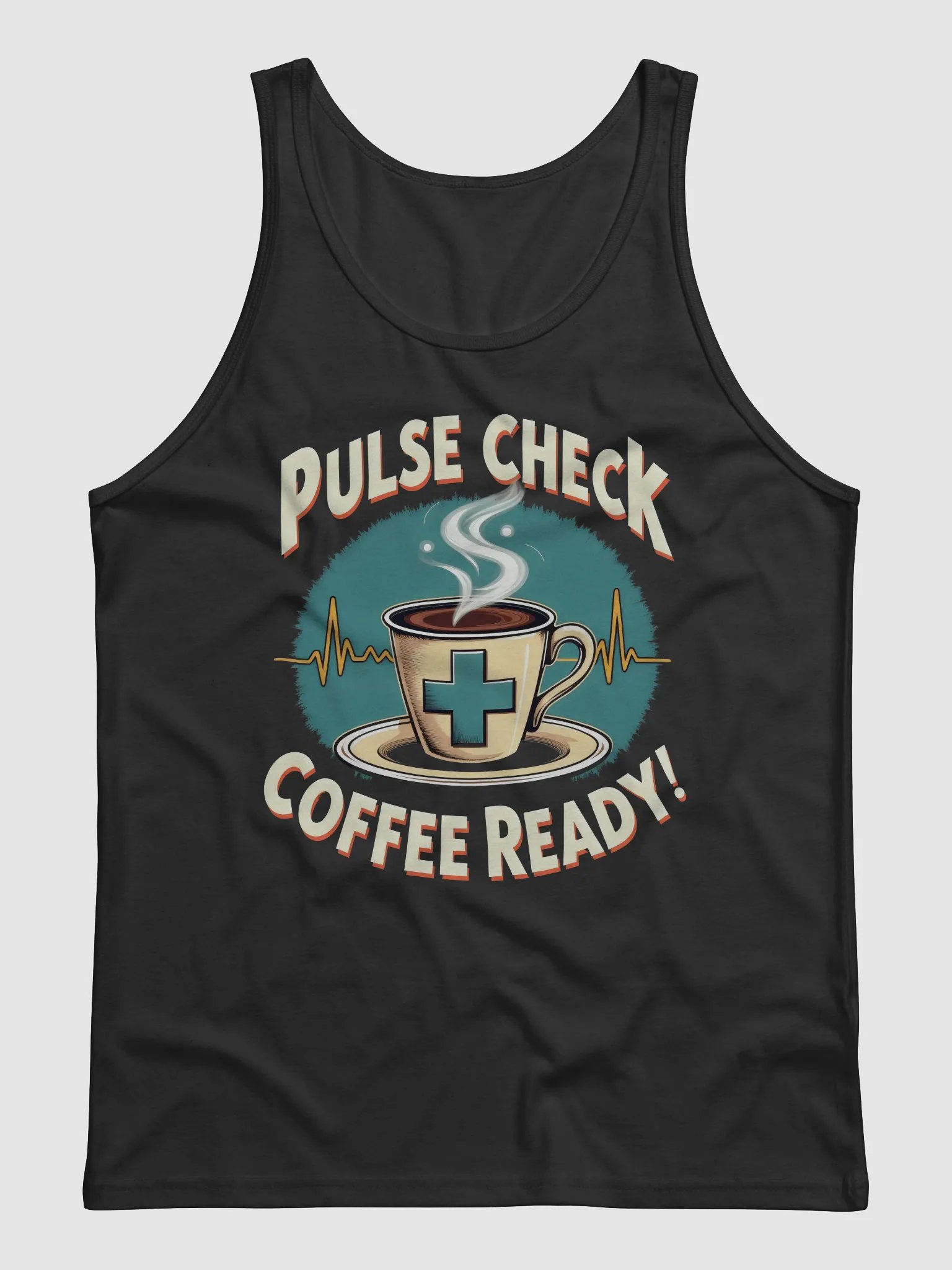 Pulse Check Coffee Cup Tank product image (2)