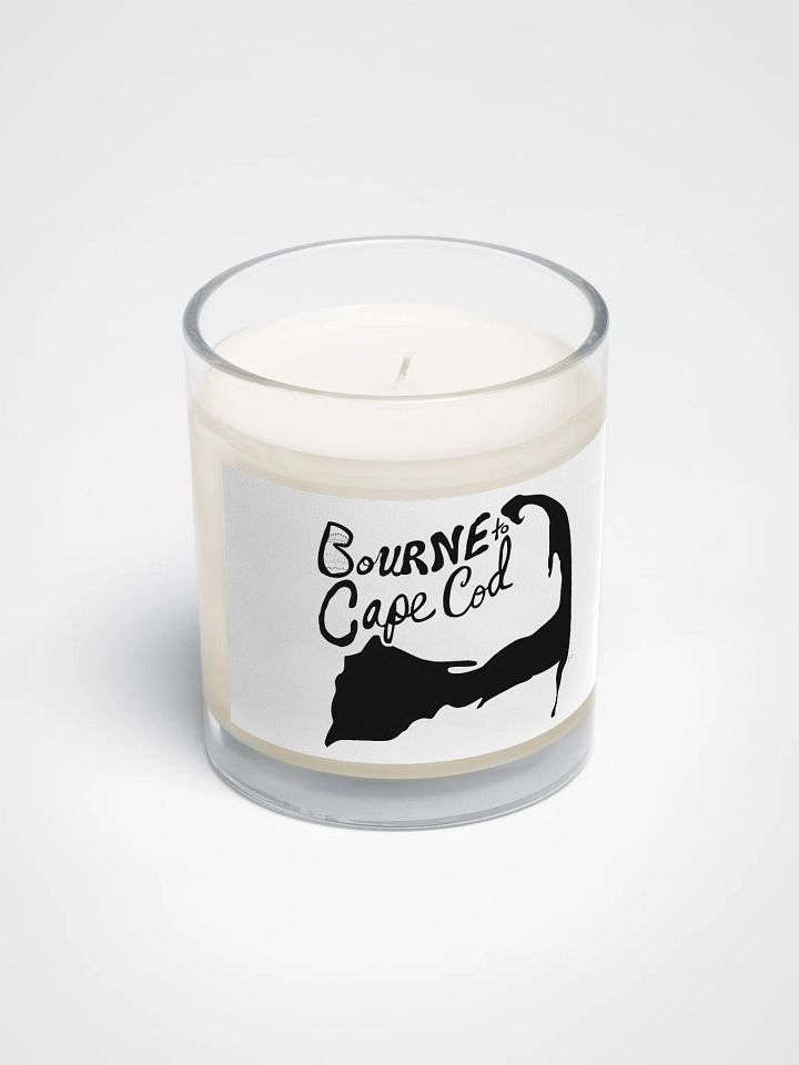 BOURNE to Cape Cod™ Beach Vibes Candle – Unscented Soy Wax in Glass Jar product image (2)