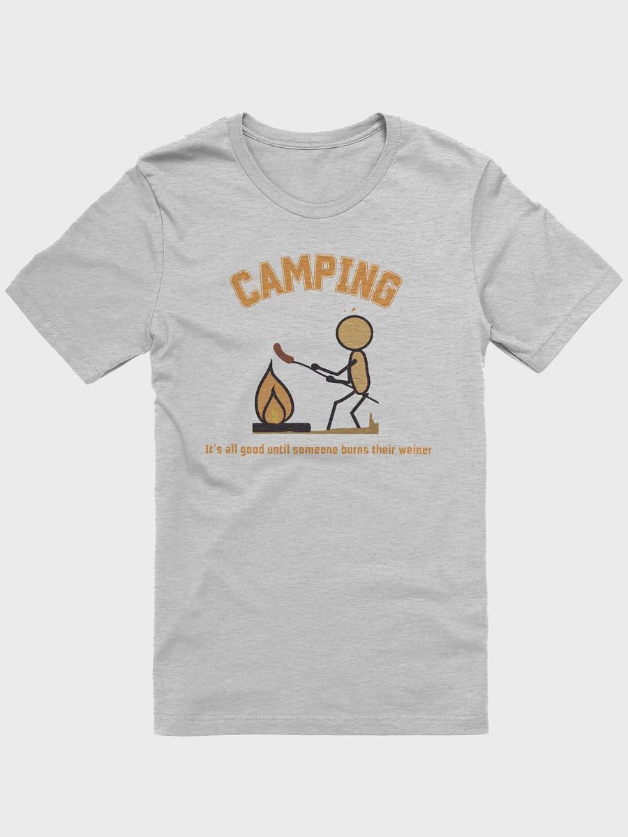 Campfire Fun Stick Figure Camping T-Shirt product image (5)