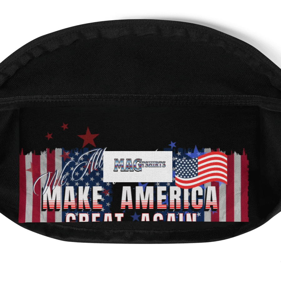 Patriotic All-Over Print Fanny Pack for Trum dads friends moms product image (9)