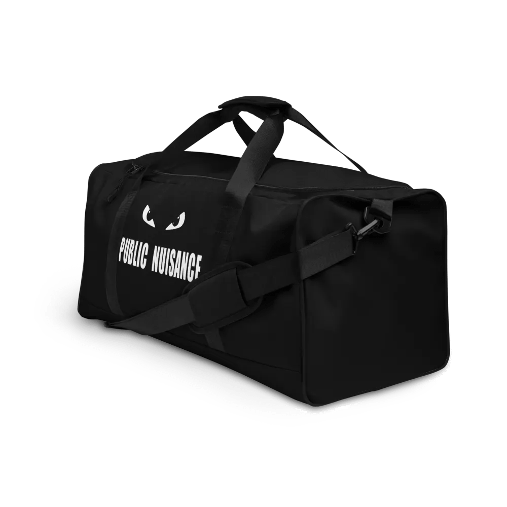 Public Nuisance: Black Block Duffle Bag product image (3)