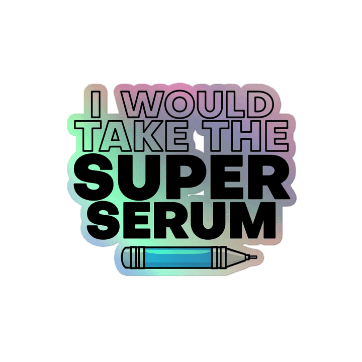 Super Serum Sticker product image (2)