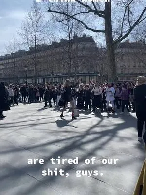 #womenempowerment #stopsexualviolence I walked down to La Republique because I wanted to see a protest done right. I was not disappointed. 