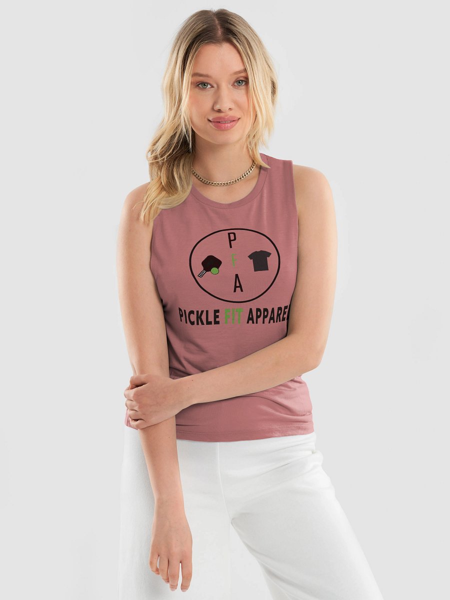 Pickle Fit Apparel Logo Women's Muscle Tank product image (8)
