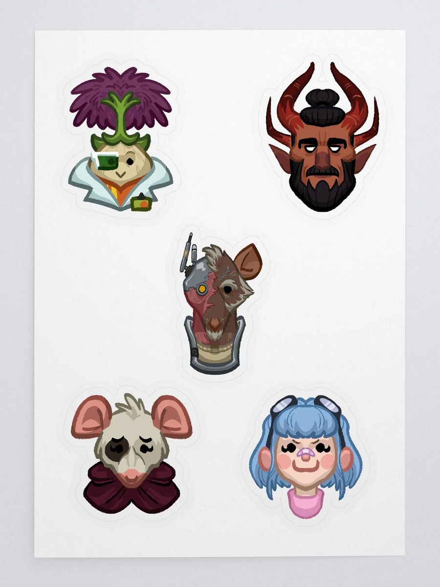 The Patchwork Crew Sticker Sheet product image (3)