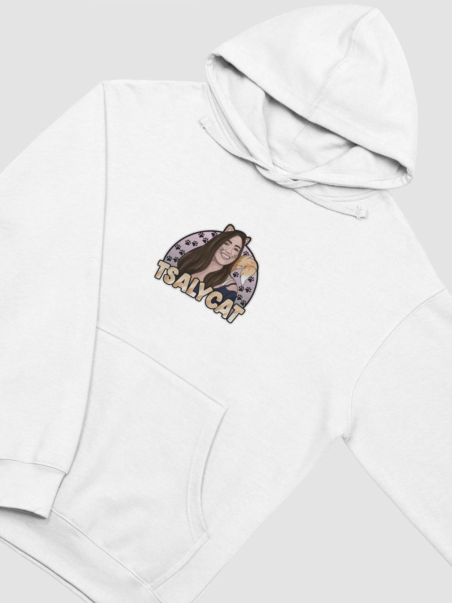 TSAlyCat White Hoodie product image (3)