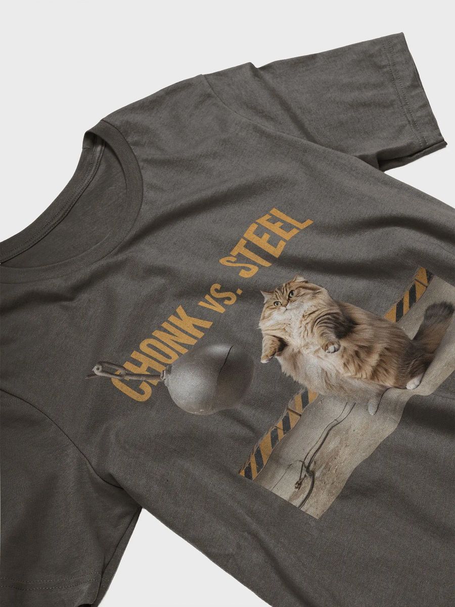 Chonk vs. Steel Cat T-Shirt product image (3)