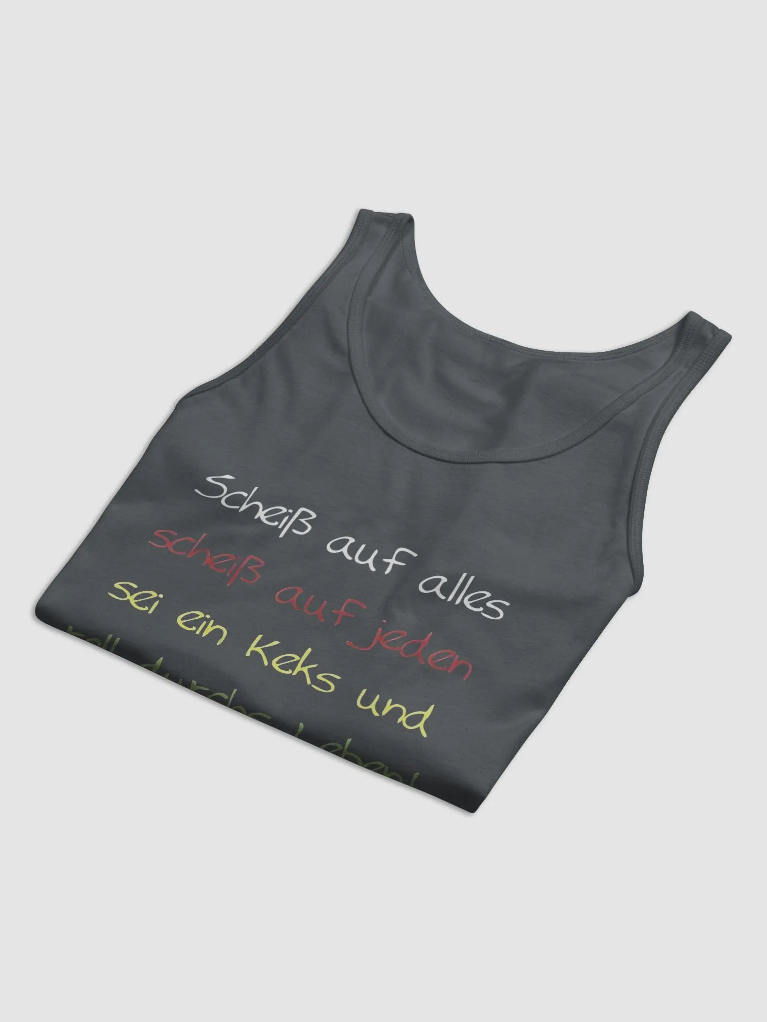 Scheiß auf alles Männer Tank Top product image (10)