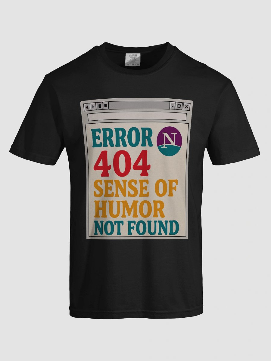 Error 404: Sense of Humor Not Found T-Shirt product image (3)