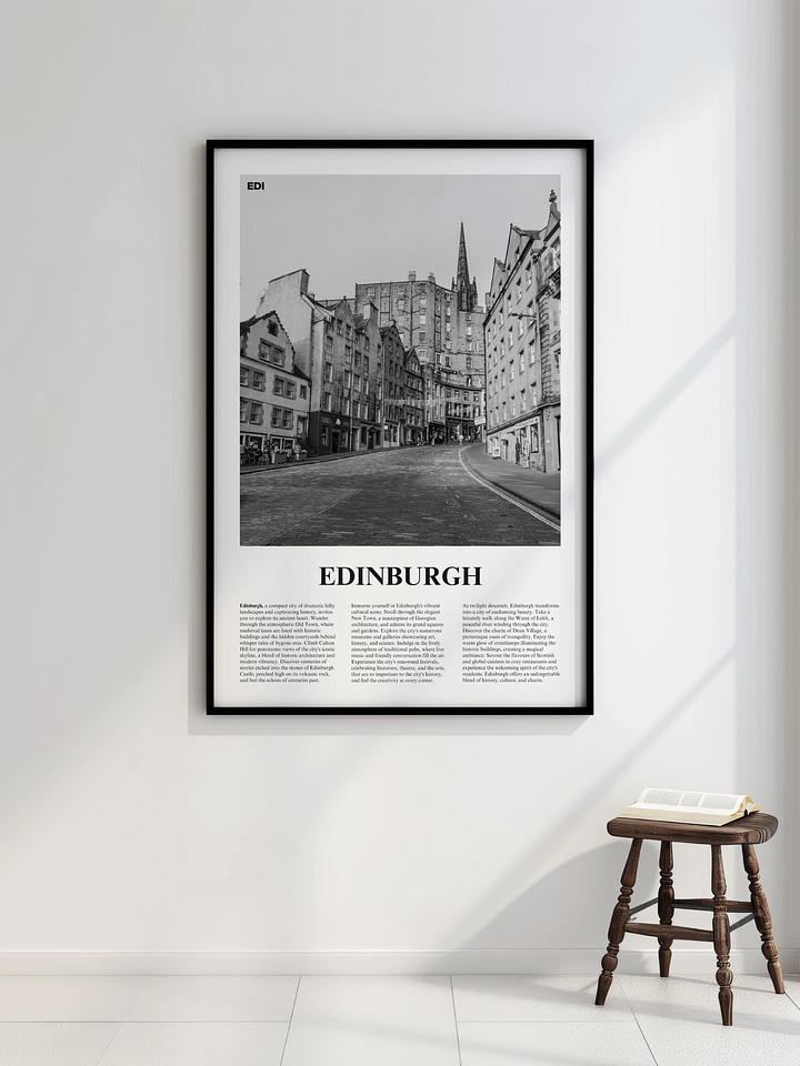 Edinburgh 03 Newspaper Poster product image (2)