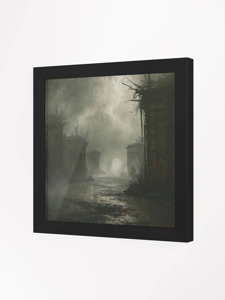 Misty Ruins Framed Art Print product image (15)