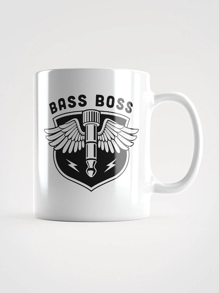 Bass Boss Coffee Mug: Perfect Gift for Music Enthusiasts product image (1)