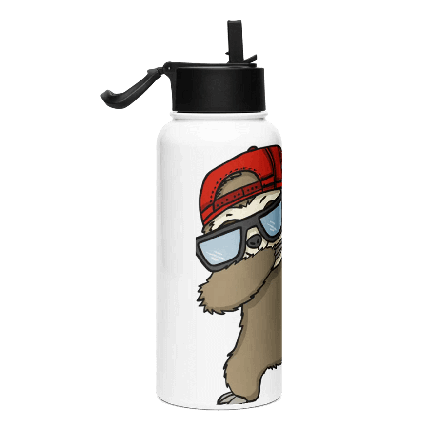 Stainless Steel Water bottle With Straw - Dab product image (4)