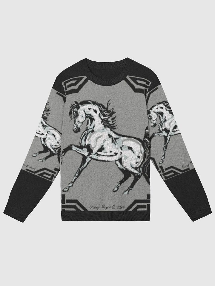 Arabian Horse Art Knit Sweater product image (1)